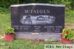 Lillie Kathern "kathy" Tyree Mcfadden