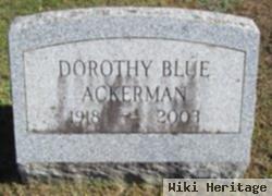 Dorothy Frances Blue Ackerman