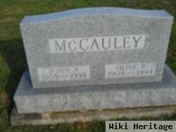 John A Mccauley