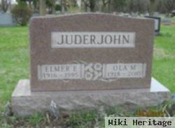 Elmer Elwald Juderjohn