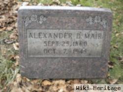 Alexander D Mair