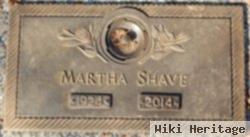 Martha Shave