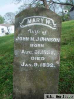 Mary Washington Vanhook Johnson