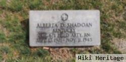 Alberta D. Shadoan