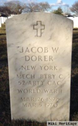 Jacob W Dorer