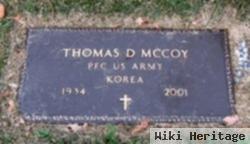 Thomas D Mccoy