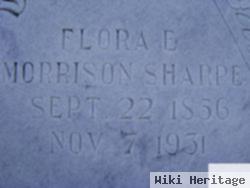 Flora E Morrison Sharpe