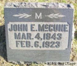 John E. Mccune