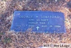 George W Stafford