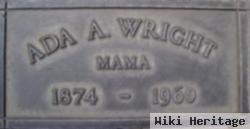 Mrs Ada Amanda Woods Wright