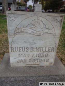 Rufus B Miller