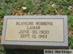 Blanche Robbins Lamar