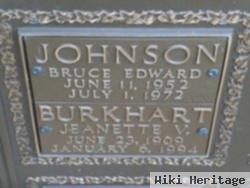 Bruce Edward Johnson