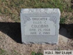 Ellen C Coleman