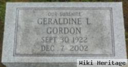 Geraldine L Gordon