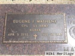 Eugene Francis Matheny