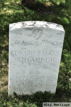 Edward Walker Schaefer