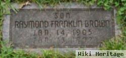 Raymond Franklin Brown