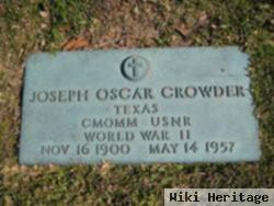 Joseph Oscar "joe" Crowder