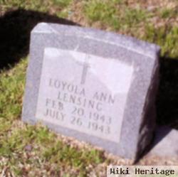 Loyola Ann Lensing