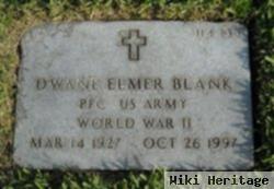 Dwane Elmer Blank