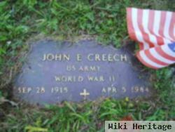 John E Creech