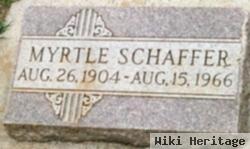 Myrtle Elizabeth Frank Schaffer