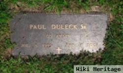 Paul Dulek, Sr.