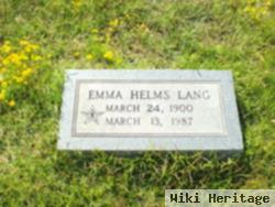 Emma Helms Lang