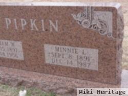 Minnie Lee Crawford Pipkin