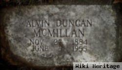 Alvin Duncan Mcmillan