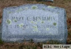 Mary C Benjamin