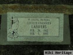 Lucille "nannie" Lafavers