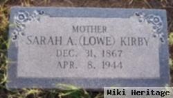 Sarah Ann Lowe Kirby