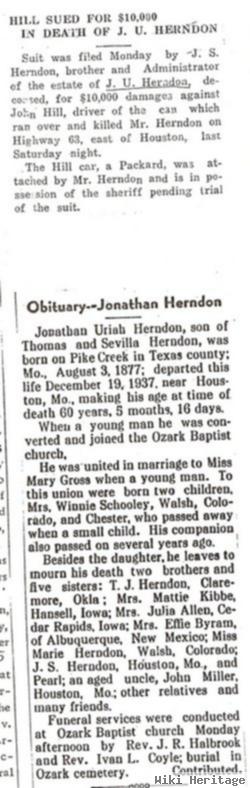 Johnathan Uriah Herndon