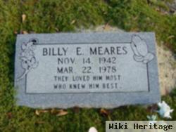 Billy E Meares