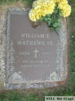 William Eugene Mathews, Sr