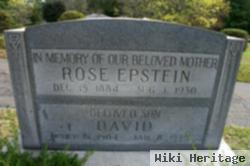 Rose Orlen Epstein