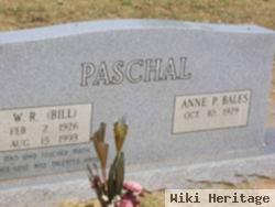 Annie P Bales Paschal