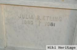 Julia B Etling