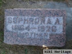 Sophrona Anna Barnes Burson