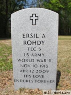 Ersil A. Rohdy