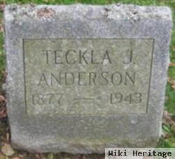 Teckla J. "tillie" Johnson Anderson