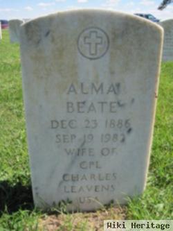 Alma B Hagen Leavens