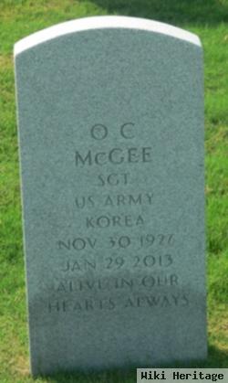 O C Mcgee