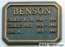 Charles Page Benson, Iii