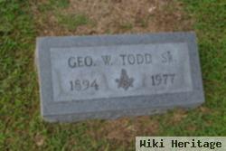 George Webster Todd, Sr