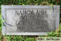 Nancy Ann Westfall Wells