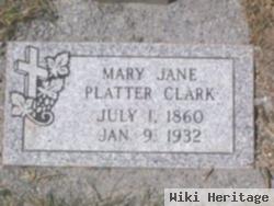 Mary Jane Platter Clark