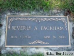 Beverly A Packham
